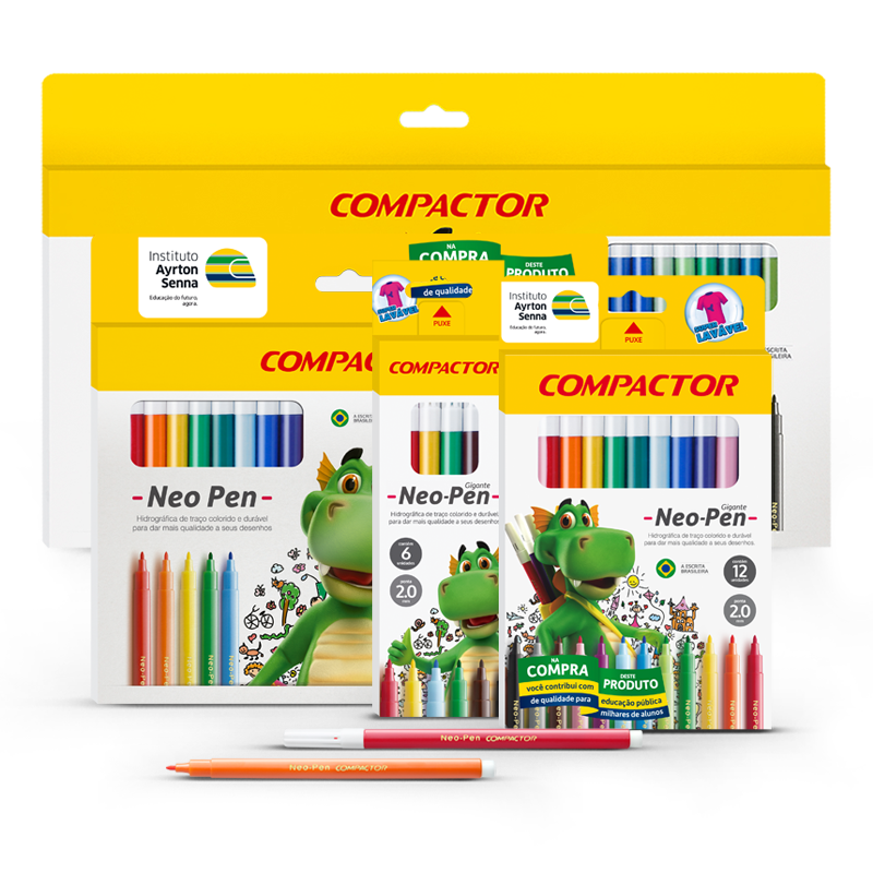 Família de Hidrográficas Neo-Pen Compactor